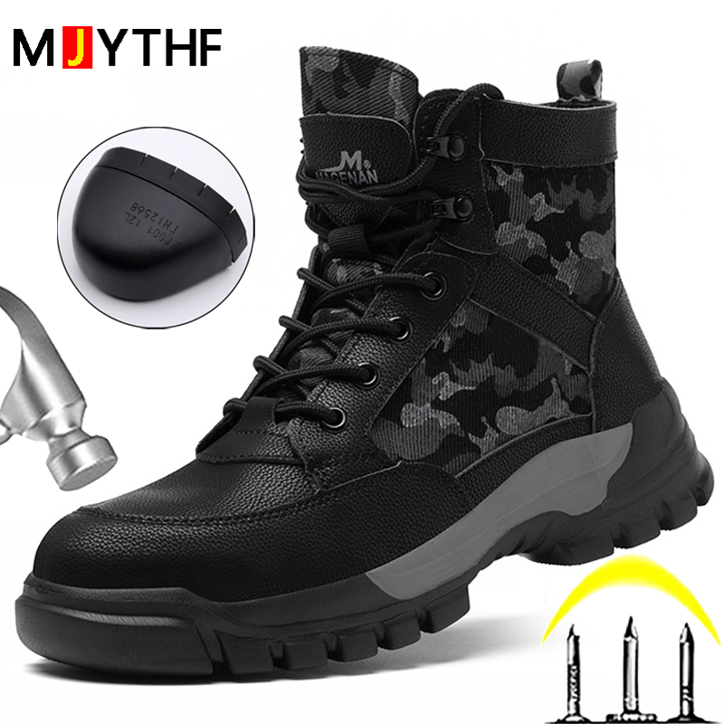 Crossfit Outdoor - Autumn winter shoes Men Boots Indestructible