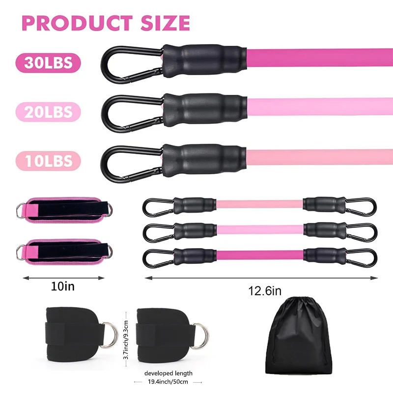 Ankle Strap Resistance Bands H - Crossfit Workout With Equipment recensie en prijs
