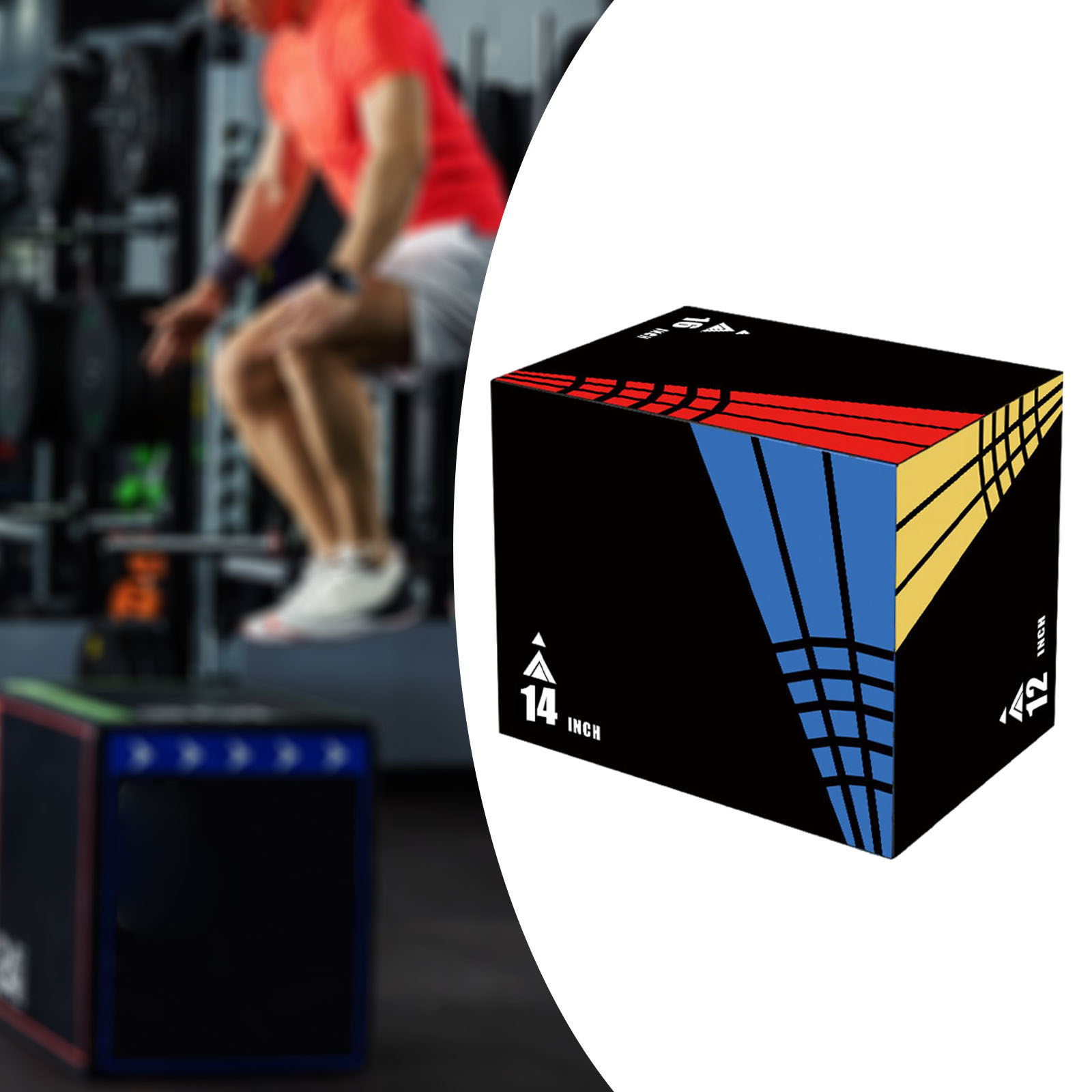 3-in-1Jump Box Plyometric Box  - Box Jump Plyo recensie en prijs