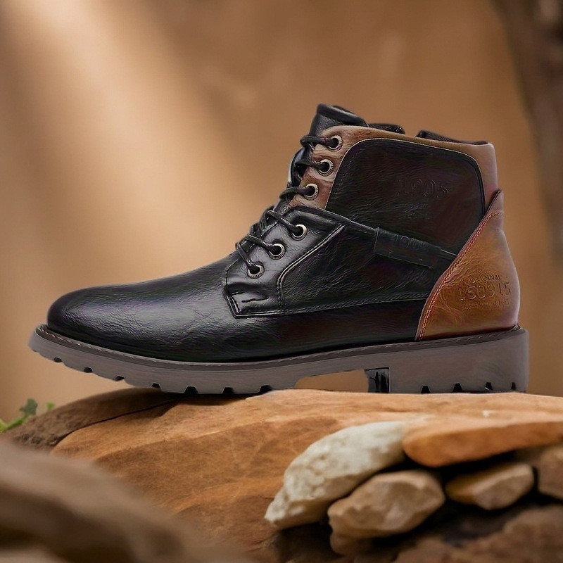 Leather Men Ankle Boots Plus S - Crossfit Outdoor recensie en prijs