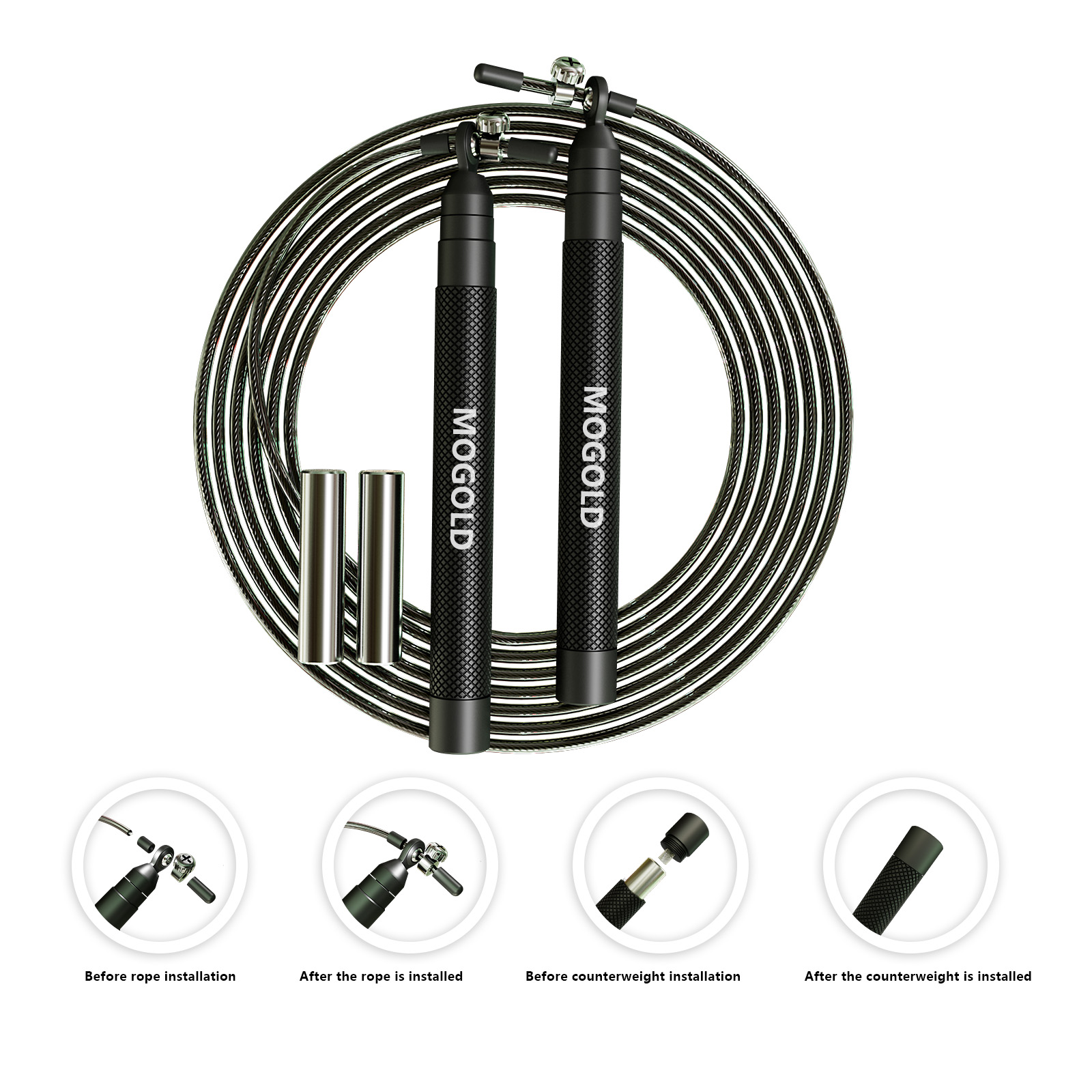 Crossfit Weighted jump rope gy - Crossfit Workout With Equipment recensie en prijs