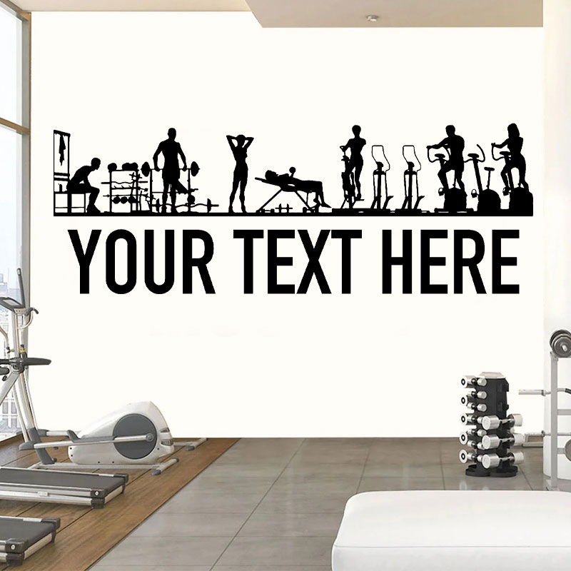 Gym People & Equipment Wall De - Crossfit Workout With Equipment recensie en prijs