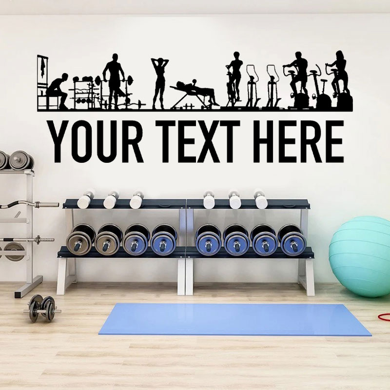 Gym People & Equipment Wall De - Crossfit Workout With Equipment recensie en prijs