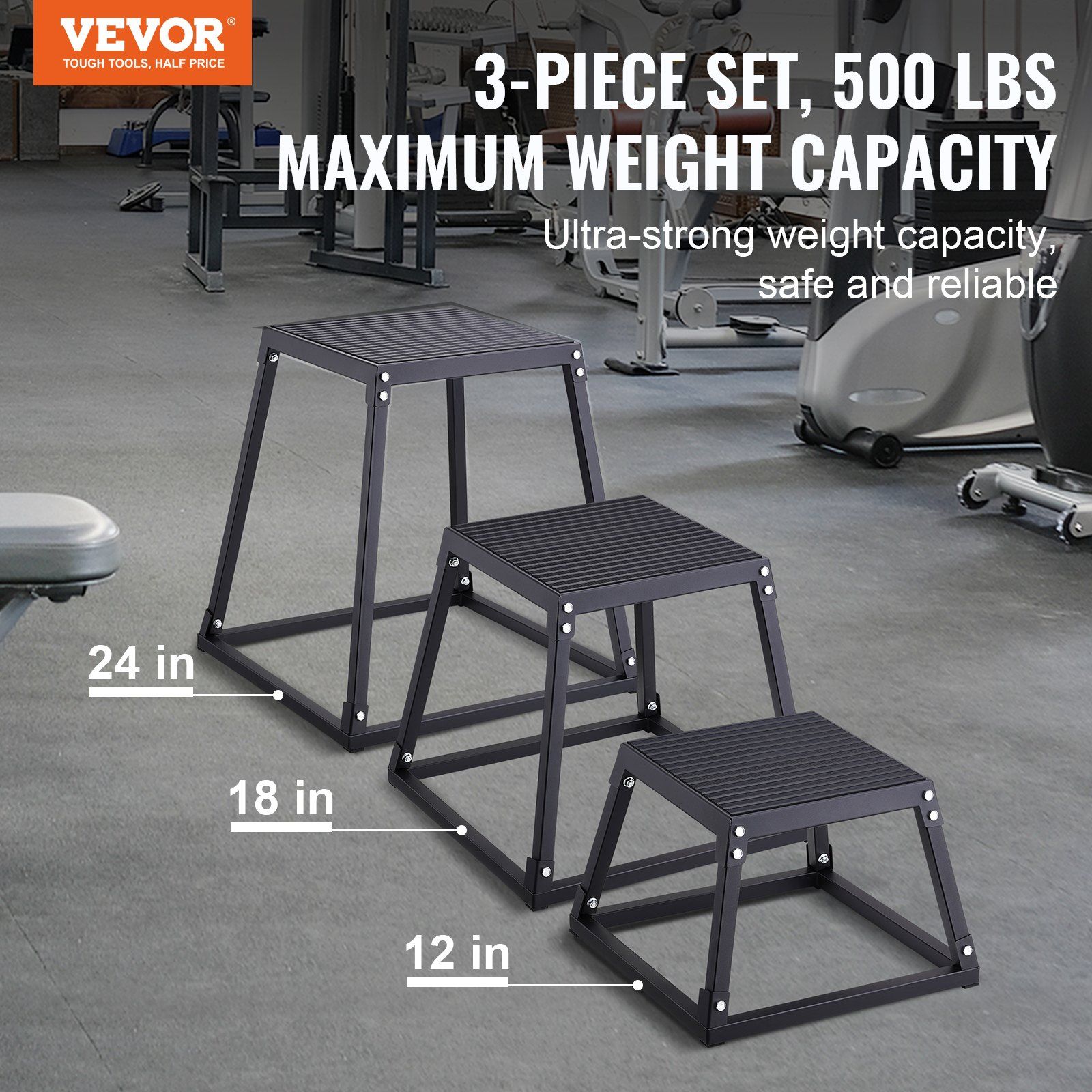 Adjustable Height Plyo Box 12x - Box Jump Plyo recensie en prijs