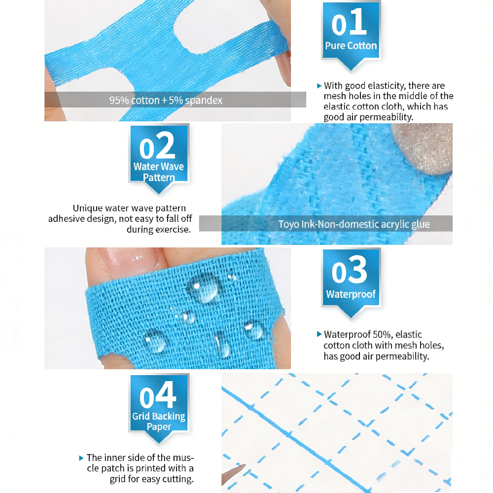 10PCS Kinesiology Tape for Fin - Finger Tape Athletic recensie en prijs