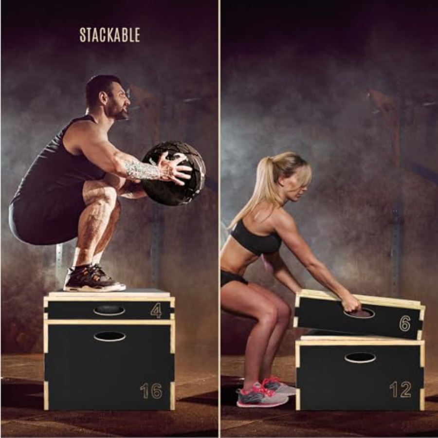 3 in 1 Wooden Plyo Box for Jum - Box Jump Plyo recensie en prijs