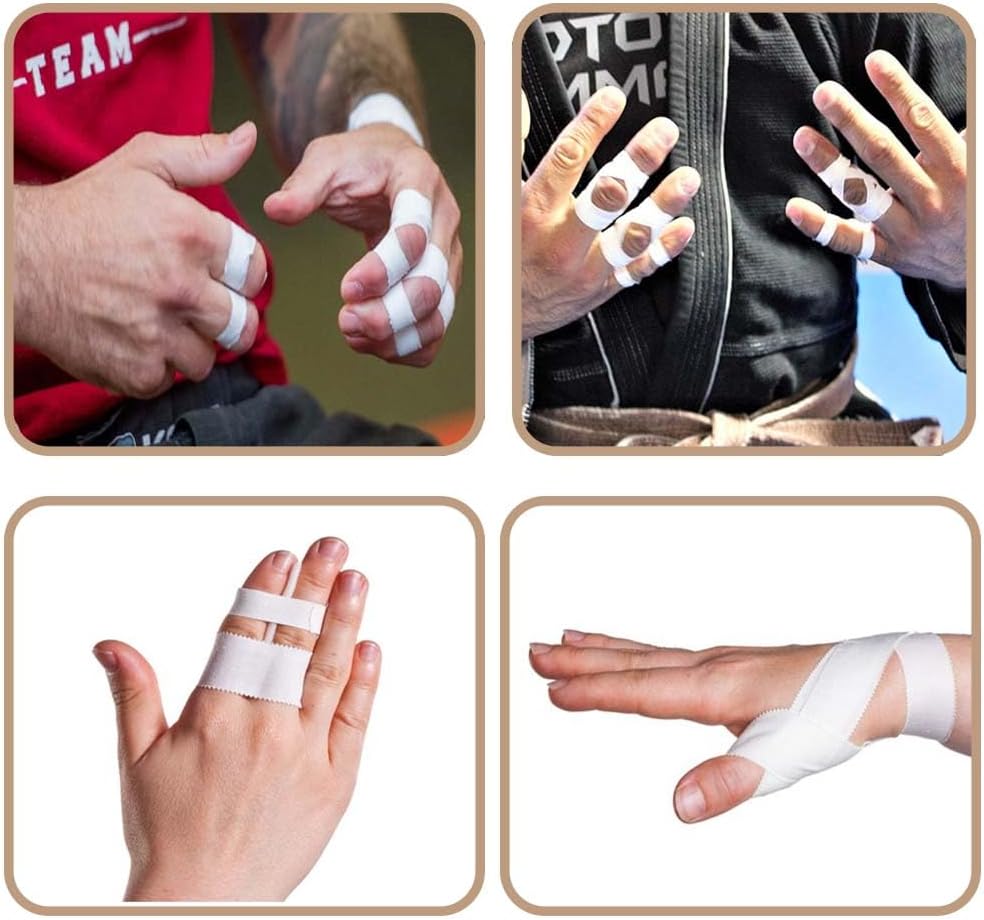 3/6pcs Finger Tape 0.5in White - Finger Tape Athletic recensie en prijs