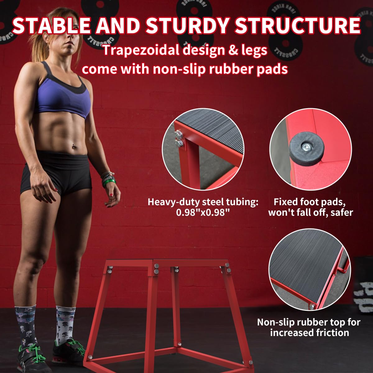 Metal Plyometric Jumping Box,  - Box Jump Plyo recensie en prijs