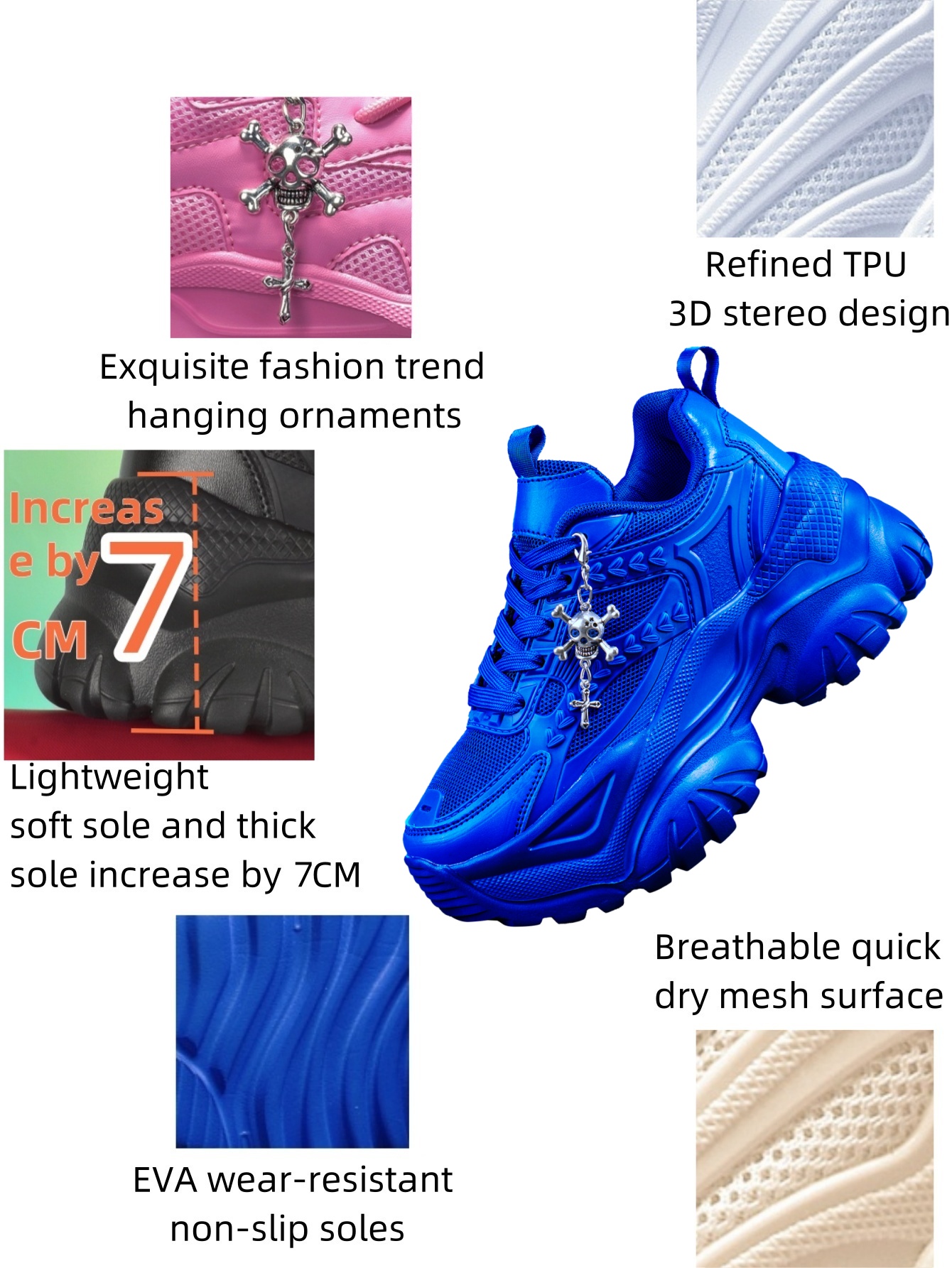 Women's Height-Increasing 7cm  - Crossfit Accessory Work recensie en prijs