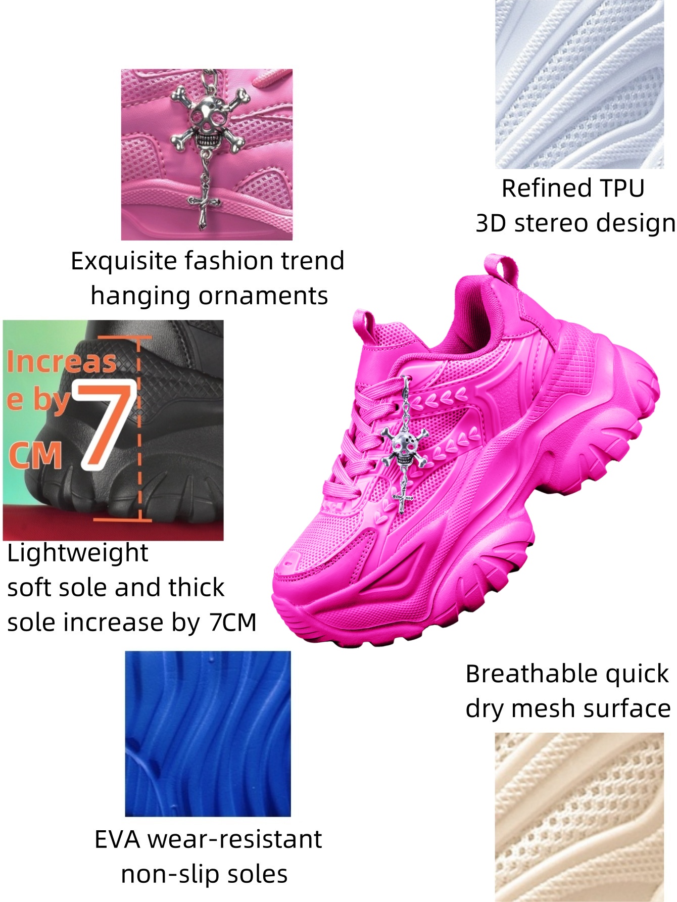 Women's Height-Increasing 7cm  - Crossfit Accessory Work recensie en prijs