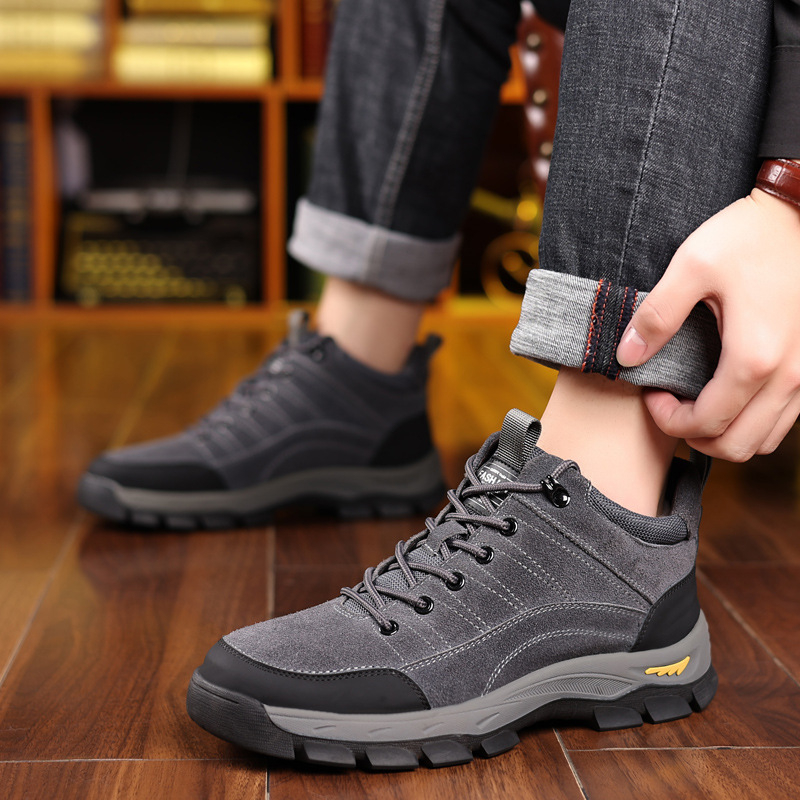 Men Winter Leather Shoes Warm  - Crossfit Outdoor recensie en prijs