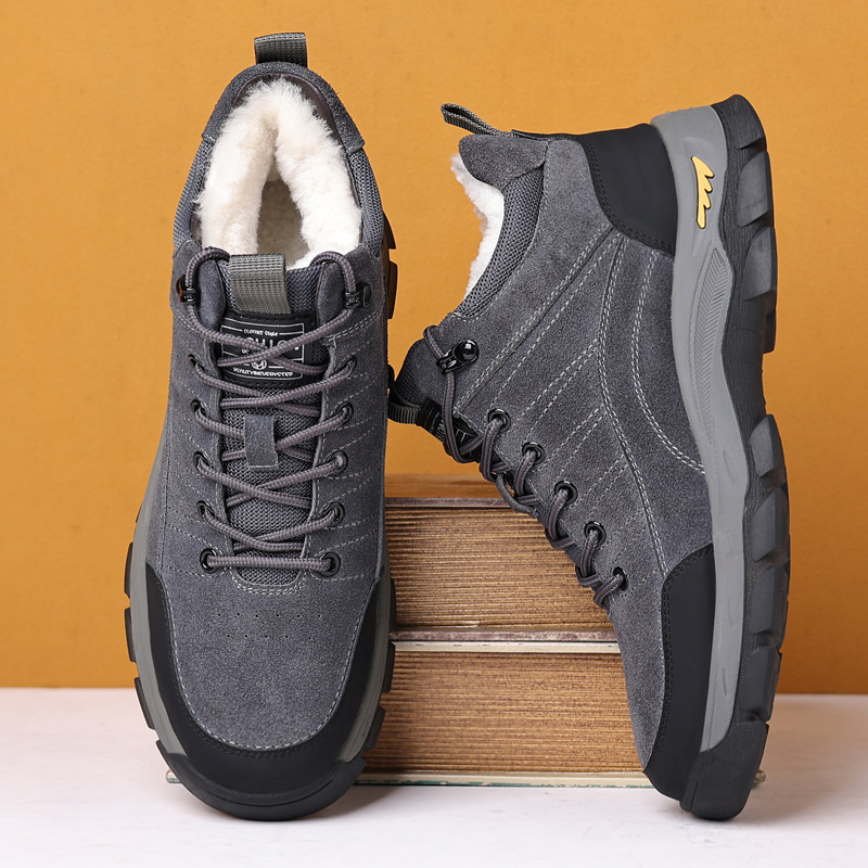 Men Winter Leather Shoes Warm  - Crossfit Outdoor recensie en prijs