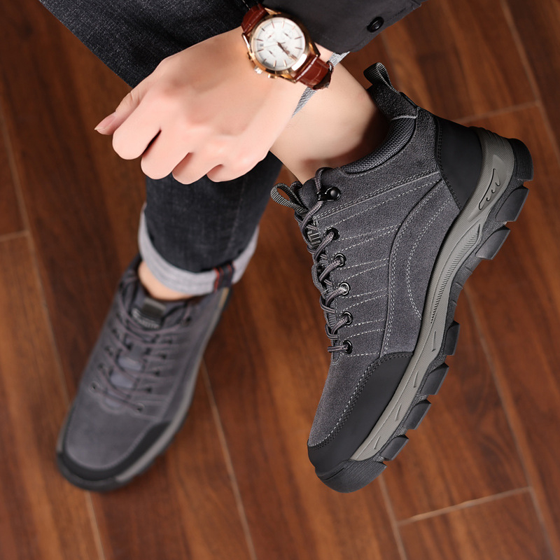 Men Winter Leather Shoes Warm  - Crossfit Outdoor recensie en prijs