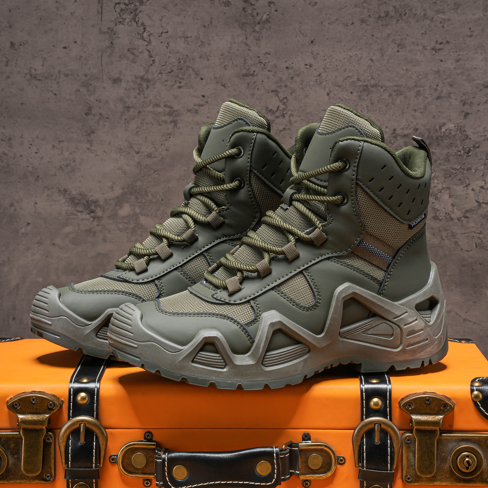 Men's high top boots, hiking b - Crossfit Outdoor recensie en prijs