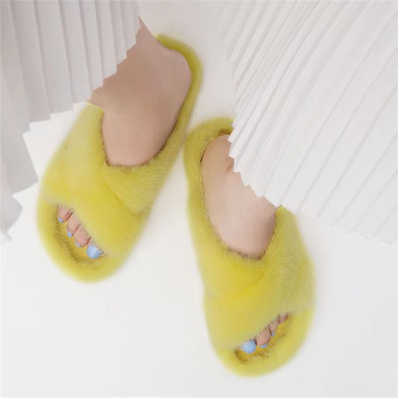 Mink Fur Slippers For Women Sh - Crossfit Outdoor recensie en prijs