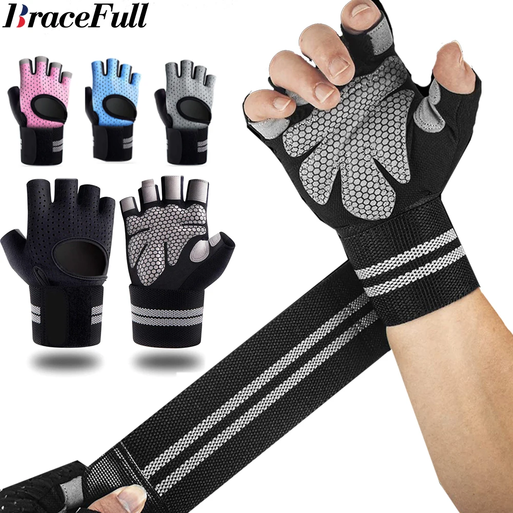 1Pair Half Finger Gym Fitness  - Crossfit G recensie en prijs