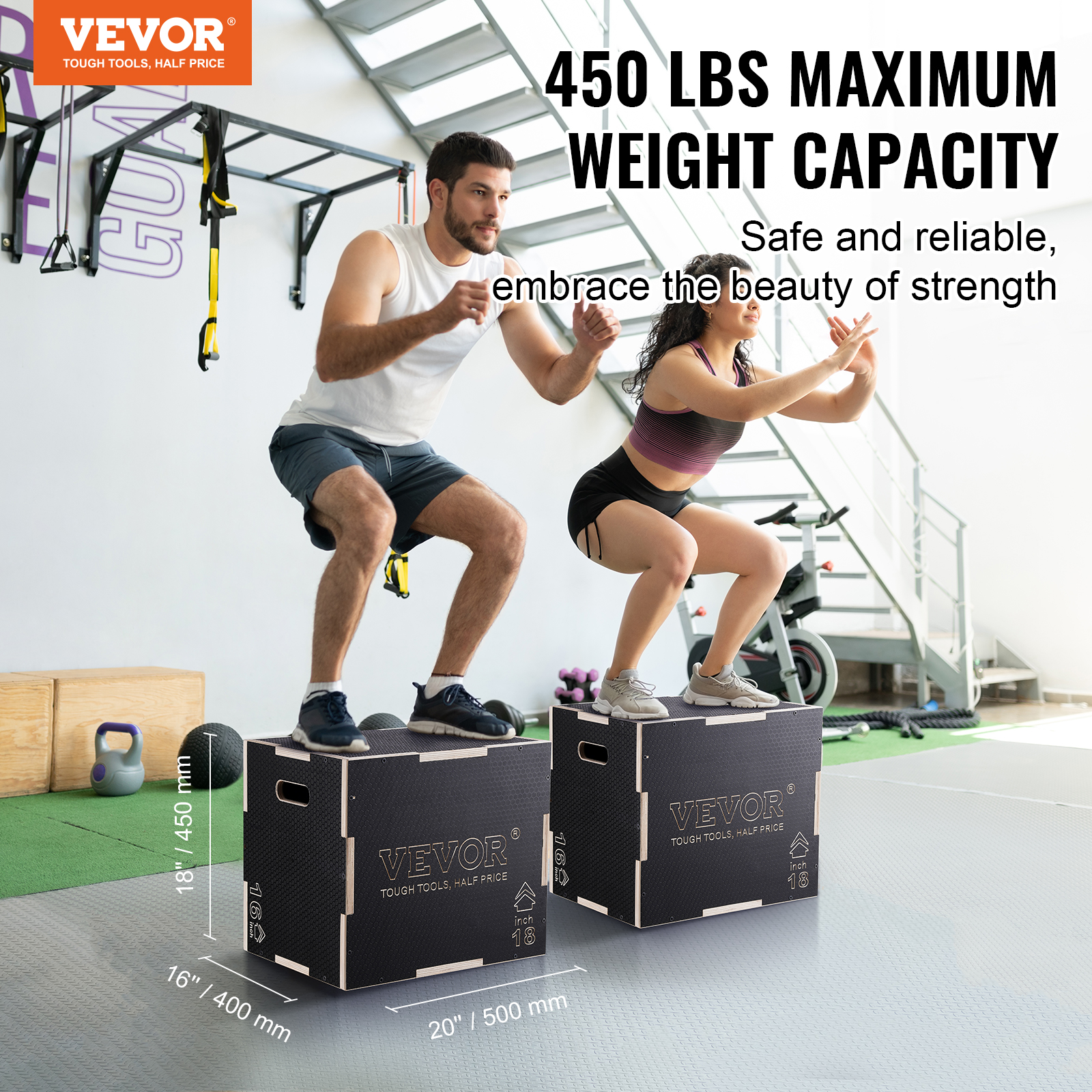VEVOR 3 In 1 Plyometric Jump B - Box Jump Plyo recensie en prijs