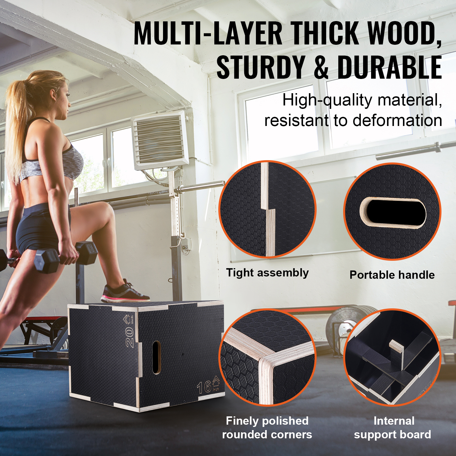 VEVOR 3 In 1 Plyometric Jump B - Box Jump Plyo recensie en prijs